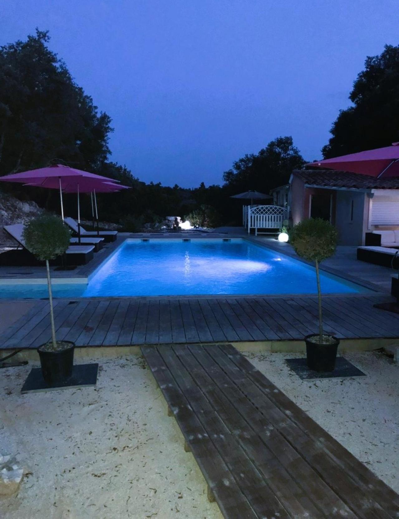 Au Gre Du Sud Bed & Breakfast Puéchabon Dış mekan fotoğraf