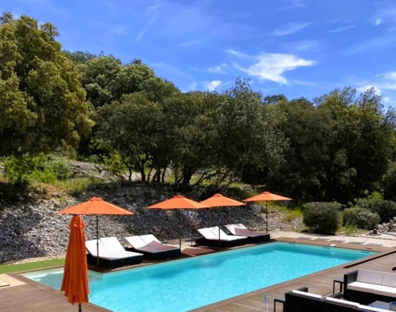 Au Gre Du Sud Bed & Breakfast Puéchabon Dış mekan fotoğraf